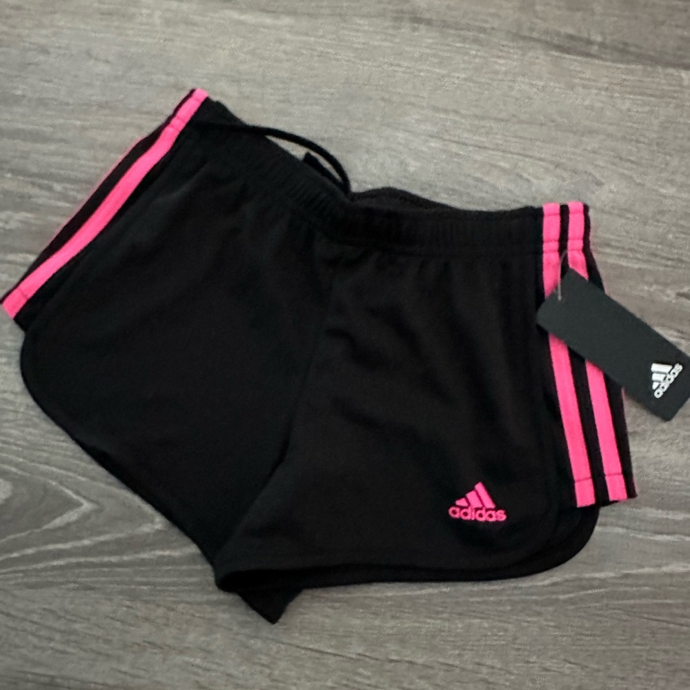 NWT Adidas girls athletic shorts